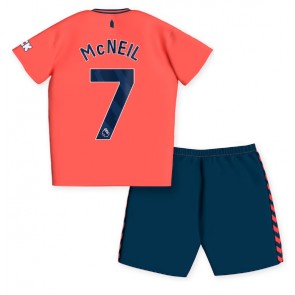Maillot de foot Everton Dwight McNeil #7 Extérieur enfant 2023-24 Manches Courte (+ pantalon court)